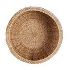Grand panier Tatum en feuille de bananier et fer, vue 3