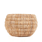 Grand panier Tatum en feuille de bananier et fer
