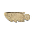 Grand plateau poisson en laiton 27 cm