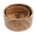 Grand saladier en bois de suar 25 cm, vue 4