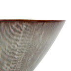 Grande coupe Peniche en grès strié 27 cm, vue 3