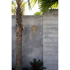 Hippocampe mural Sea Horse en coquillages 40 cm, vue 4