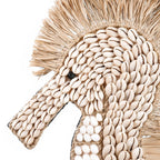 Hippocampe mural Sea Horse en coquillages 40 cm, vue 5