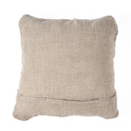 Housse de coussin Crosier en lin naturel tressé 50x50 cm, vue 5
