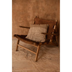 Housse de coussin Edit en lin naturel 50x50 cm en situation