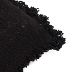 Housse de coussin Full Moon en coton noir 50x50 cm, vue 7