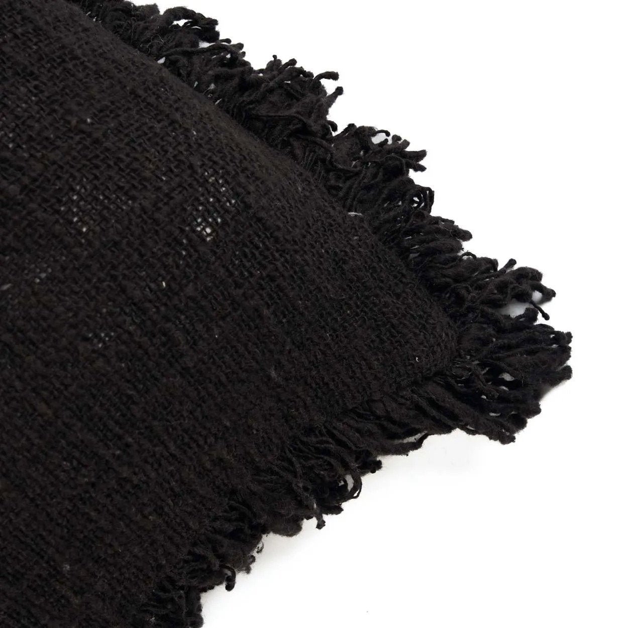Housse de coussin Full Moon en coton noir 50x50 cm, vue 7