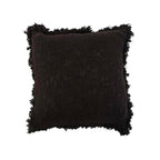 Housse de coussin Full Moon en coton noir 50x50 cm