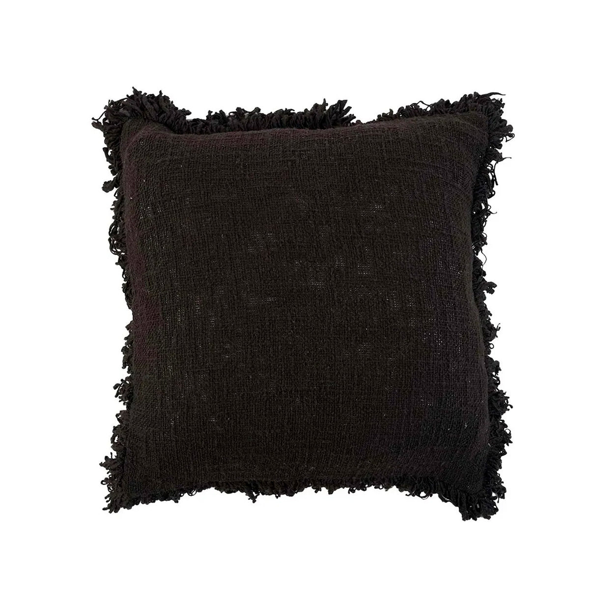 Housse de coussin Full Moon en coton noir 50x50 cm