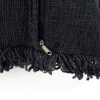 Housse de coussin Kasbah en coton noir 50x50 cm, vue 6