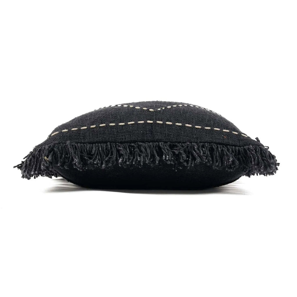Housse de coussin Kasbah en coton noir 50x50 cm, vue 7