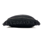 Housse de coussin Kasbah en coton noir 50x50 cm, vue 7