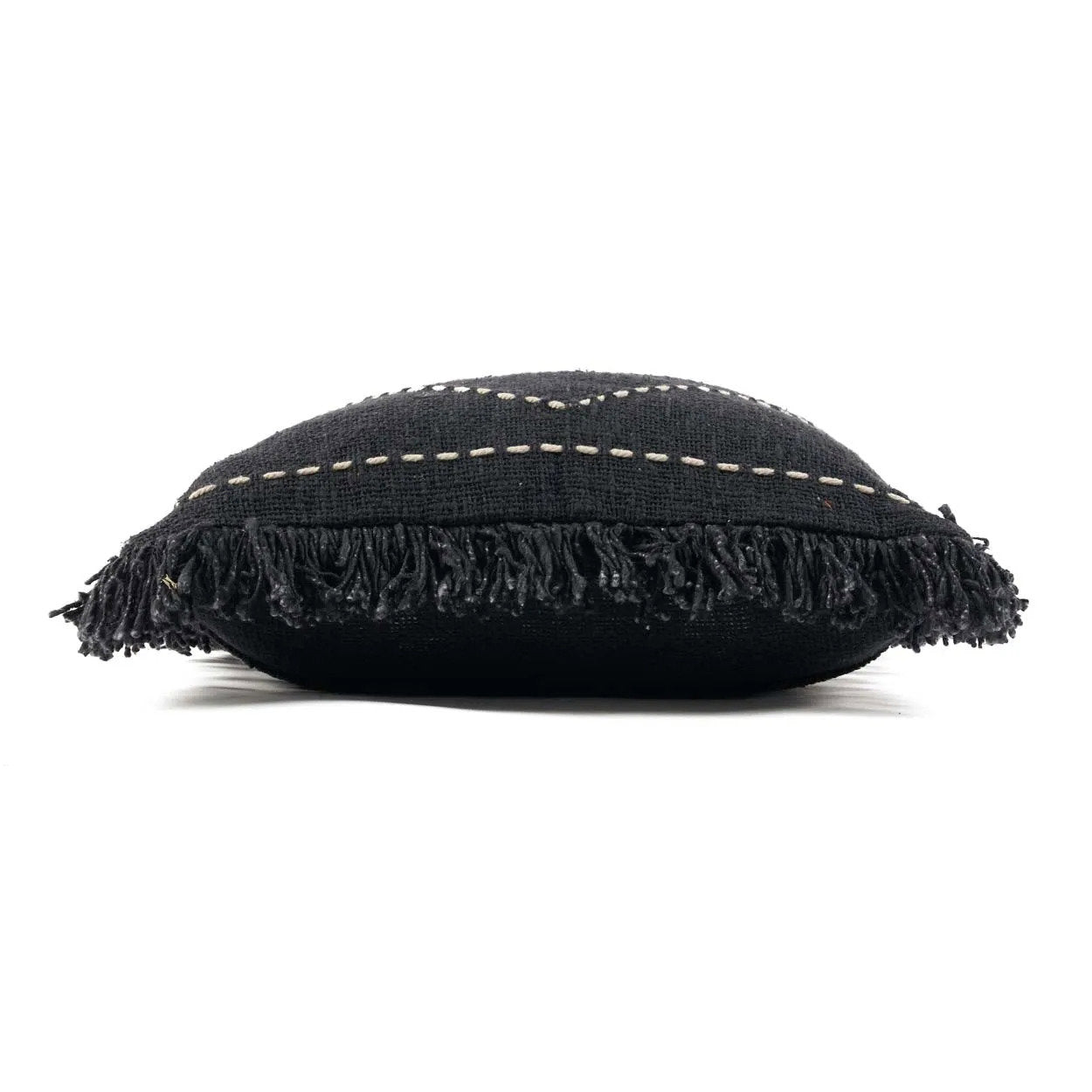Housse de coussin Kasbah en coton noir 50x50 cm, vue 7