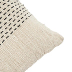 Housse de coussin Misty en coton écru 50x50 cm, vue 8