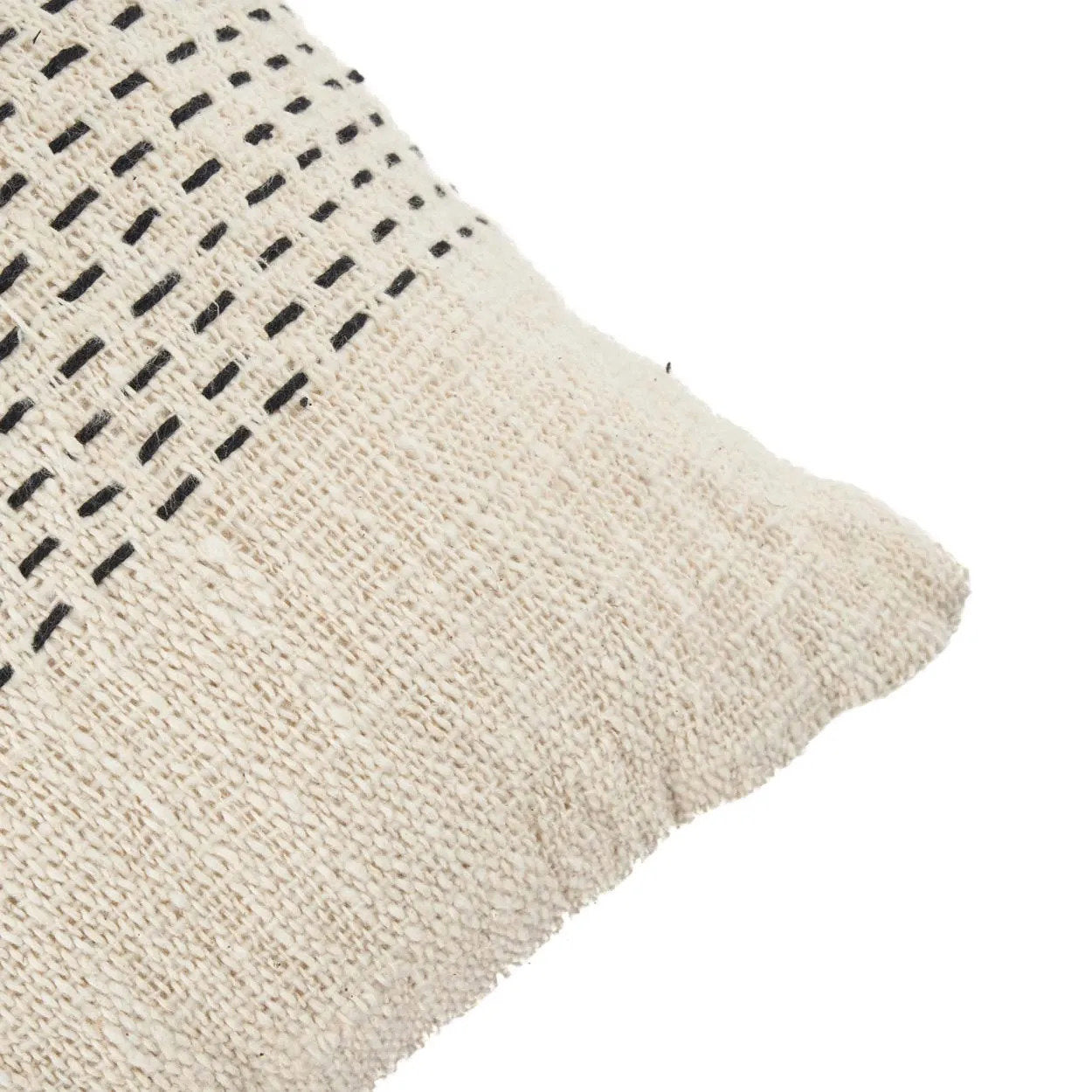 Housse de coussin Misty en coton écru 50x50 cm, vue 8