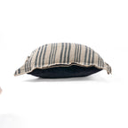 Housse de coussin Nordic Stripe en lin rayé vert ardoise 50x50 cm, vue 7