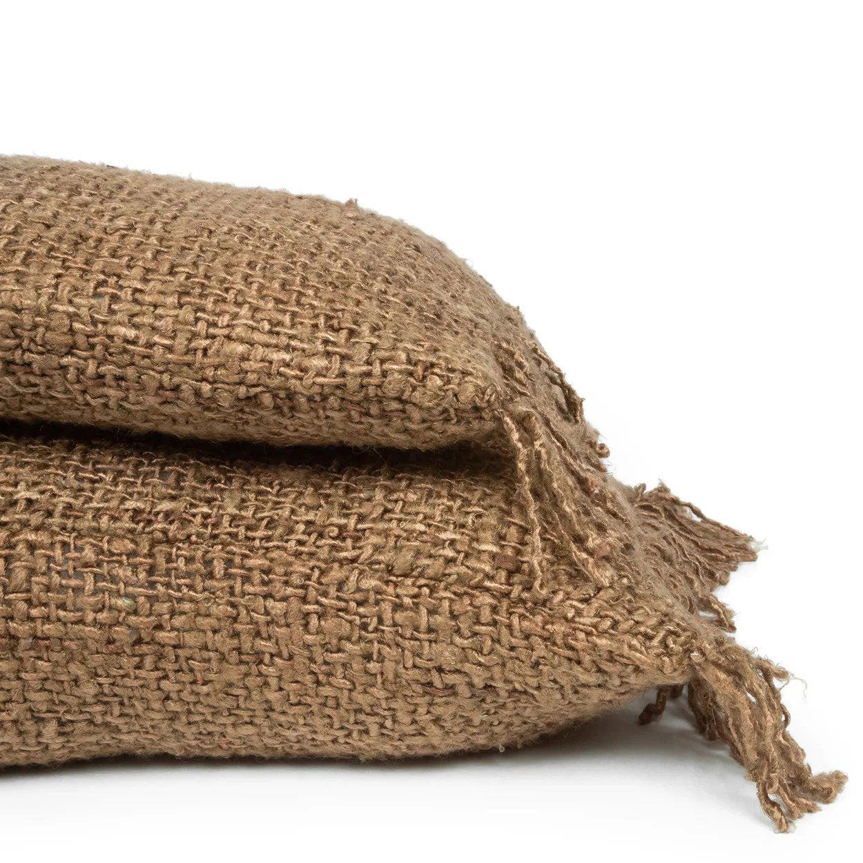 Housse de coussin Oh My Gee en coton caramel 30x50 cm, vue 6