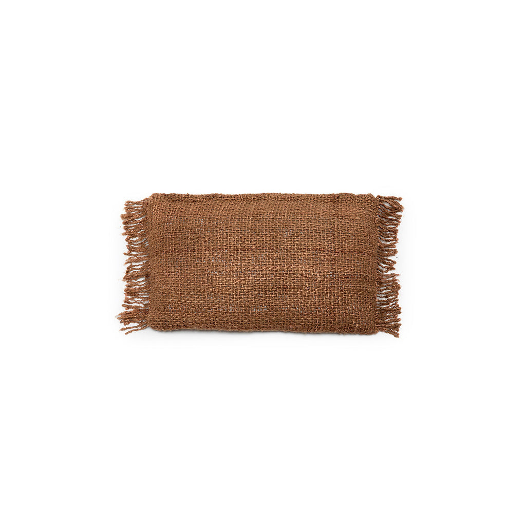 Housse de coussin Oh My Gee en coton caramel 30x50 cm
