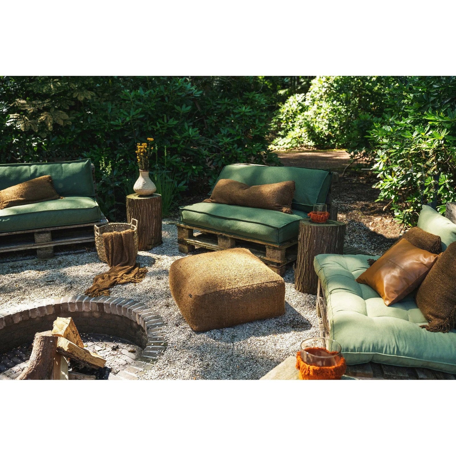 Housse de coussin Oh My Gee en coton caramel 35x100 cm, vue 4