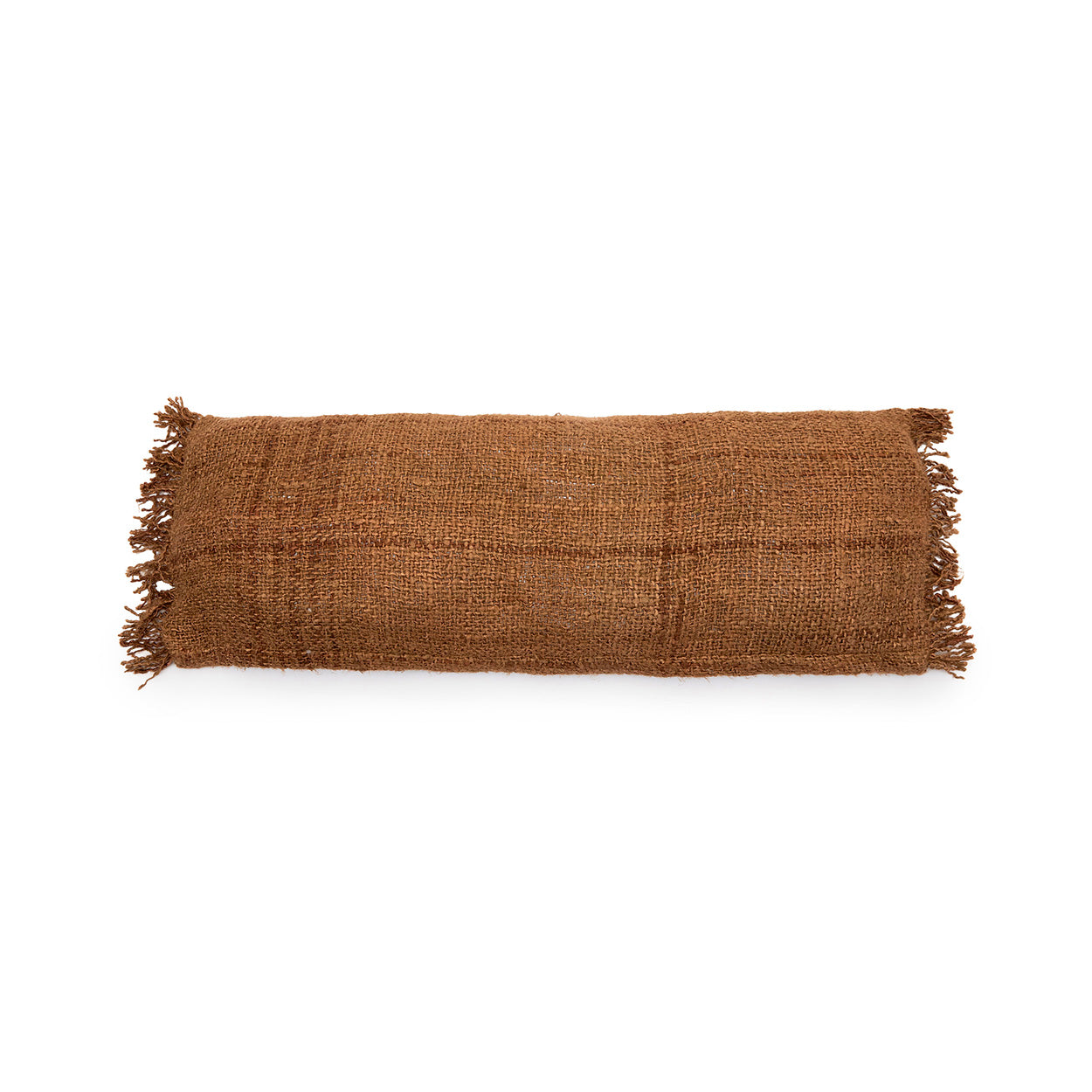 Housse de coussin Oh My Gee en coton caramel 35x100 cm