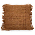 Housse de coussin Oh My Gee en coton caramel 60x60 cm