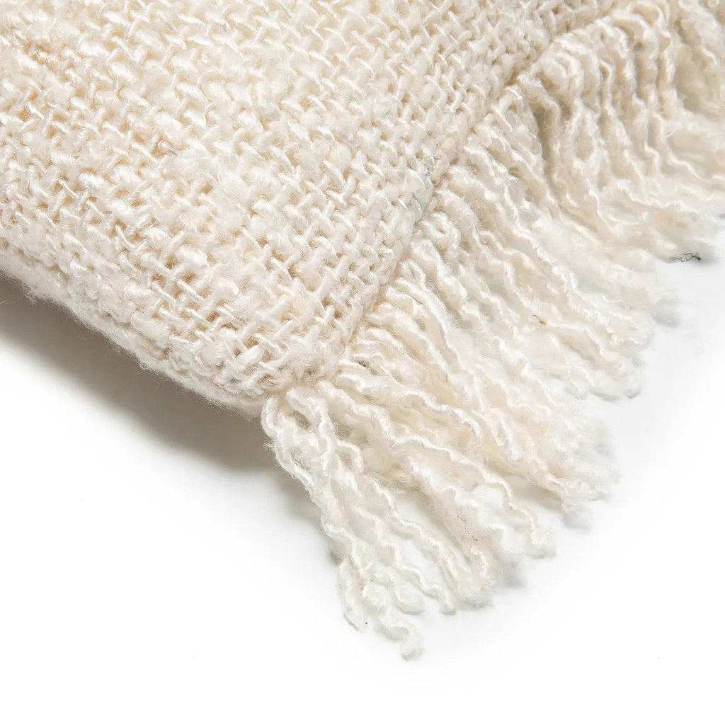 Housse de coussin Oh My Gee en coton écru 30x50 cm, vue 3