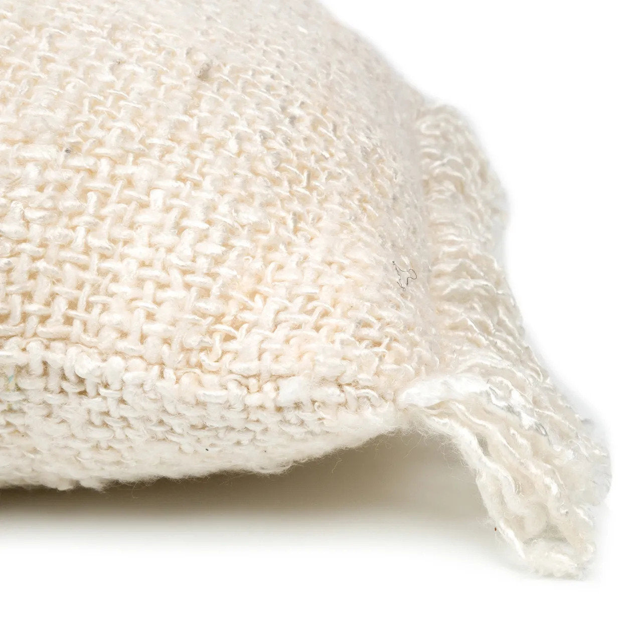 Housse de coussin Oh My Gee en coton écru 35x100 cm, vue 5