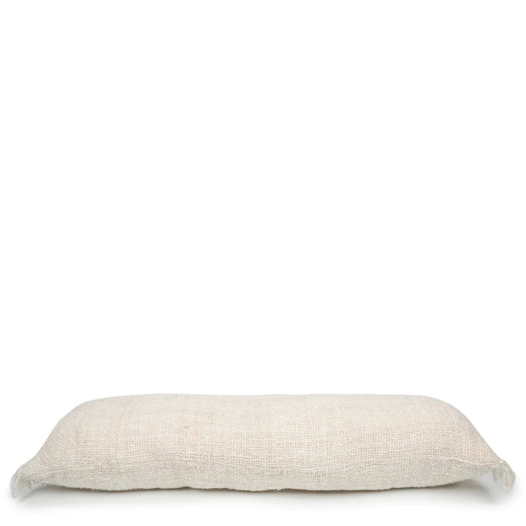 Housse de coussin Oh My Gee en coton écru 35x100 cm, vue 7