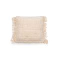 Housse de coussin Oh My Gee en coton écru 40x40 cm