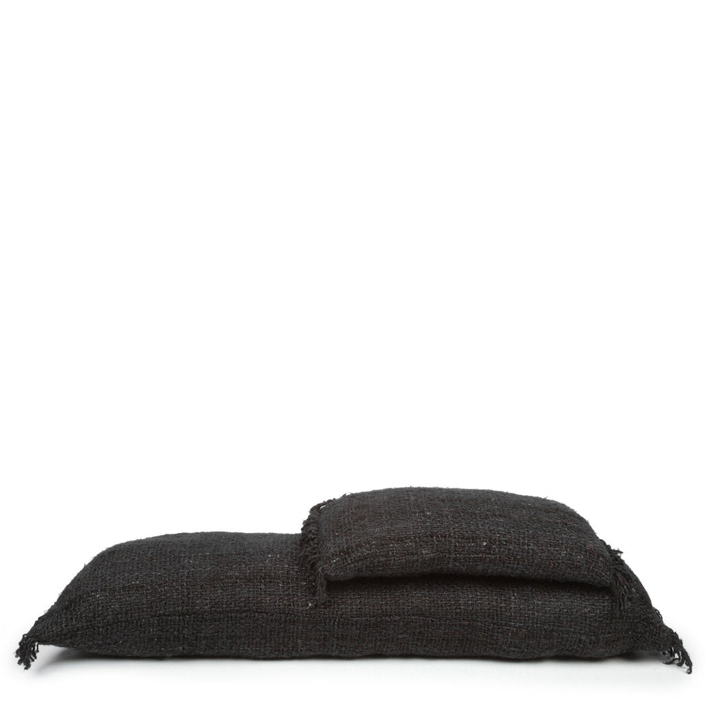 Housse de coussin Oh My Gee en coton noir 30x50 cm, vue 4