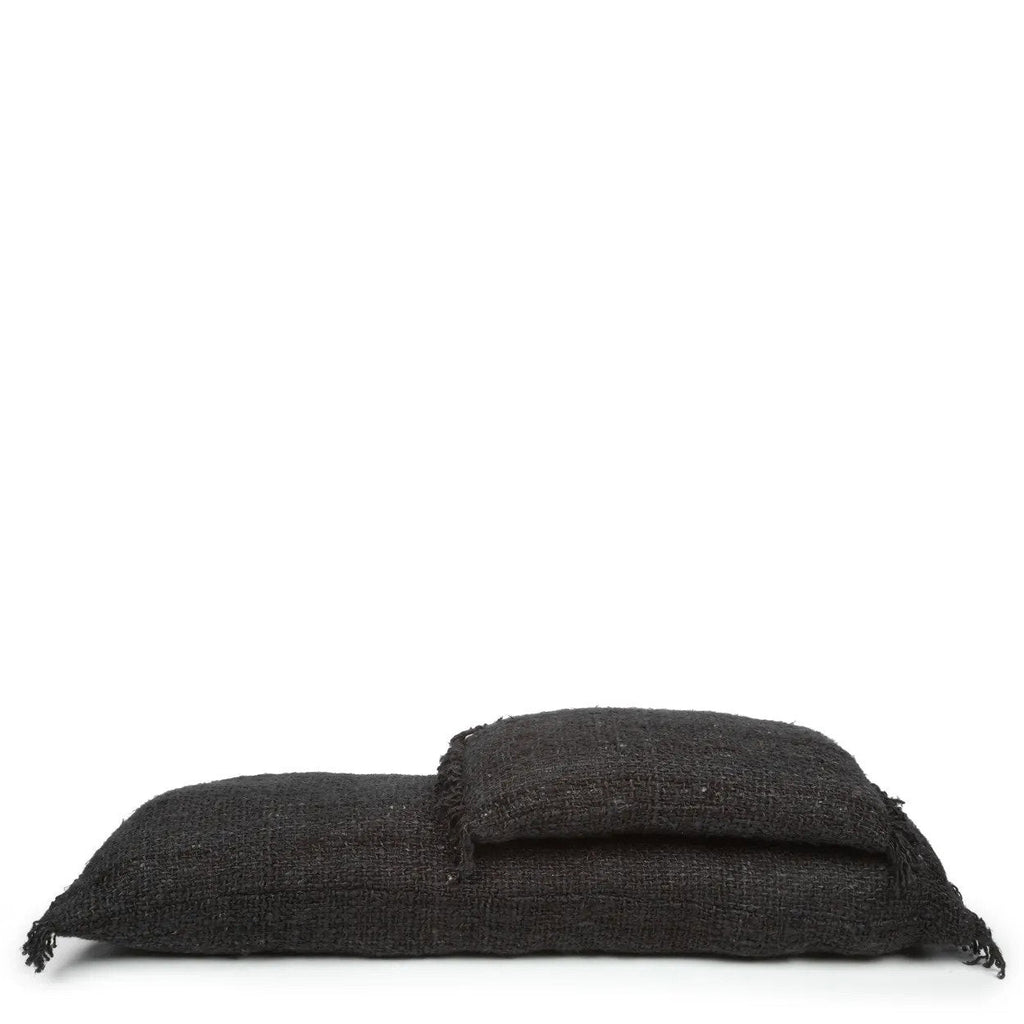 Housse de coussin Oh My Gee en coton noir 35x100 cm, vue 6