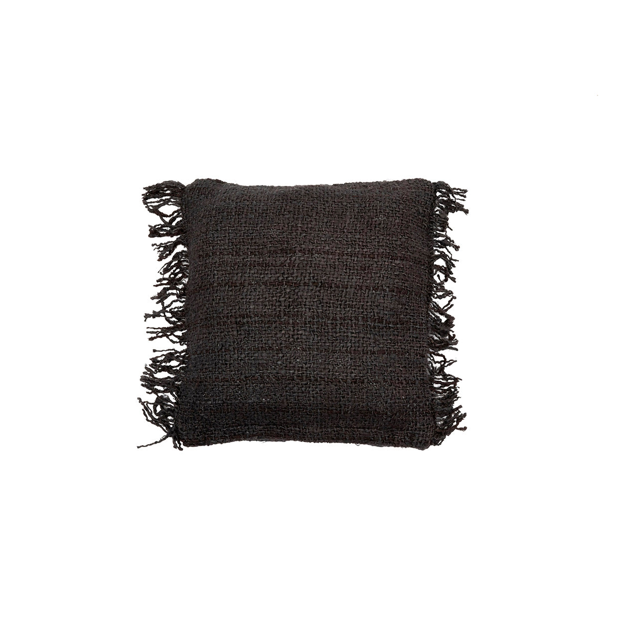 Housse de coussin Oh My Gee en coton noir 40x40 cm