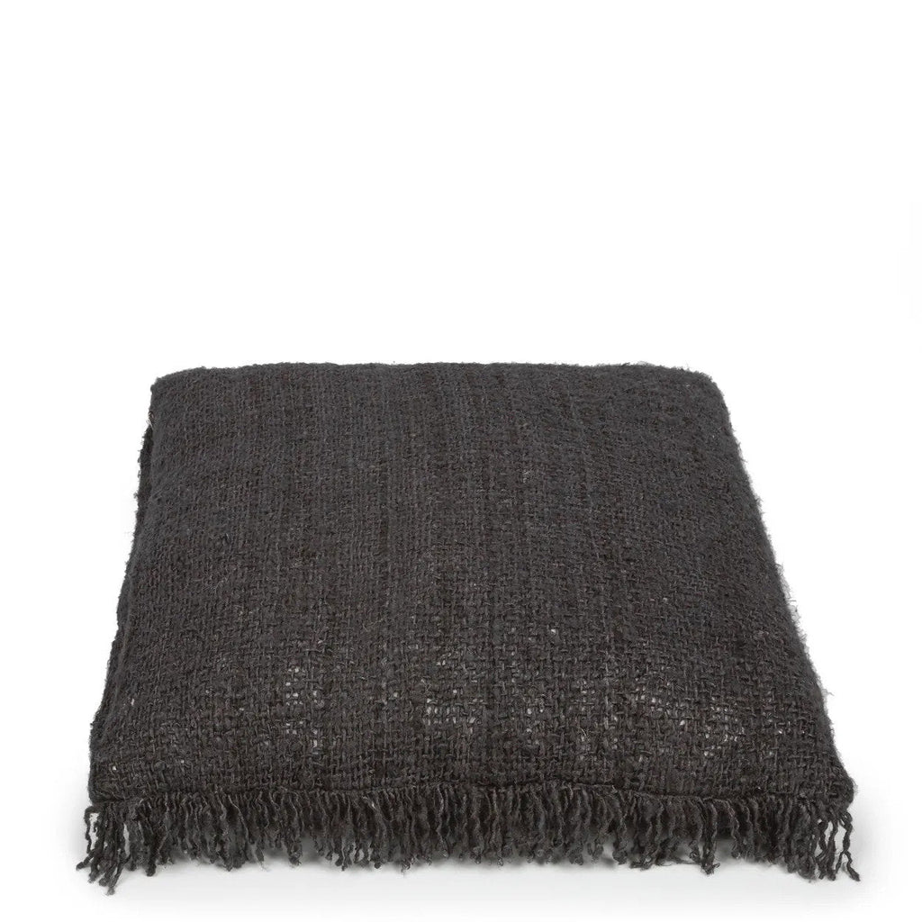 Housse de coussin Oh My Gee en coton noir 60x60 cm, vue 4