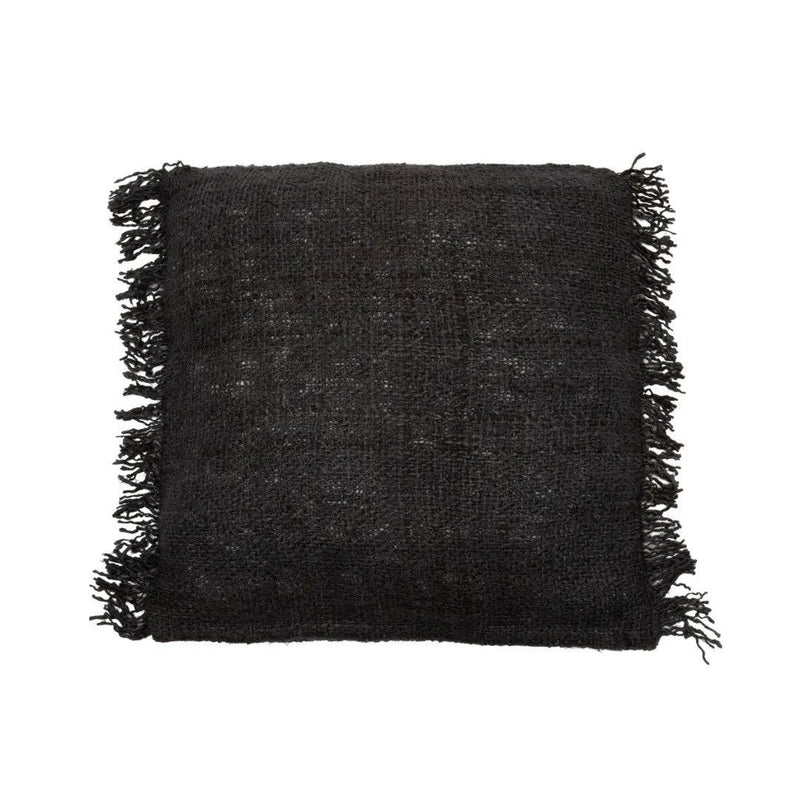 Dimensions Housse de coussin Oh My Gee en coton noir 60x60 cm