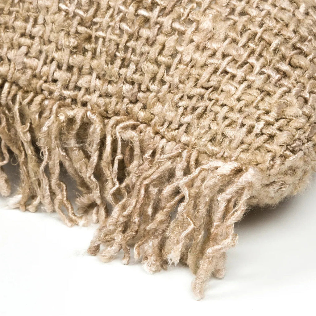Housse de coussin Oh My Gee en coton sable 60x60 cm, vue 8