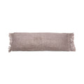 Housse de coussin Oh My Gee en coton vieux rose 35x100 cm