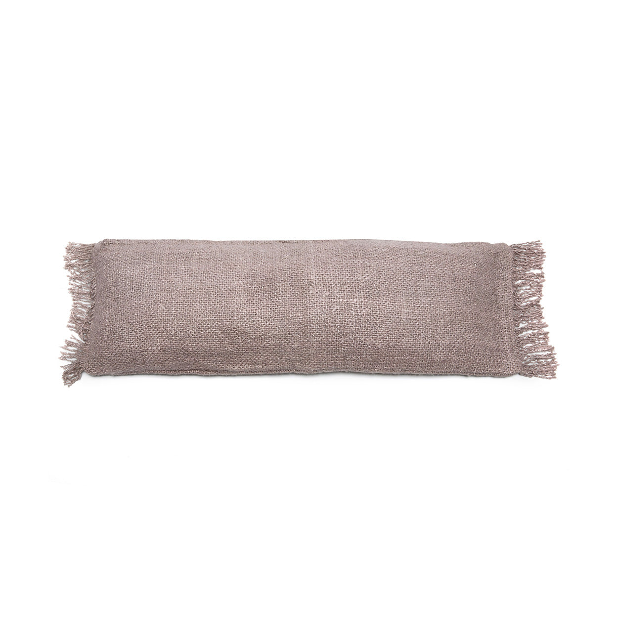 Housse de coussin Oh My Gee en coton vieux rose 35x100 cm