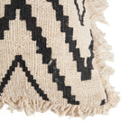 Housse de coussin Sahara Diamond en coton écru 50x50 cm, vue 7