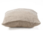Housse de coussin Stitch en lin naturel 50x50 cm, vue 4