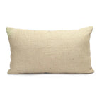 Housse de coussin en toile de jute naturelle 30x60 cm