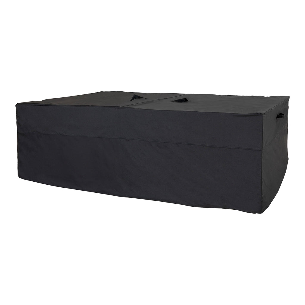 Housse protection Luxury Cover polyester noir 210x180 cm salon jardin lounge