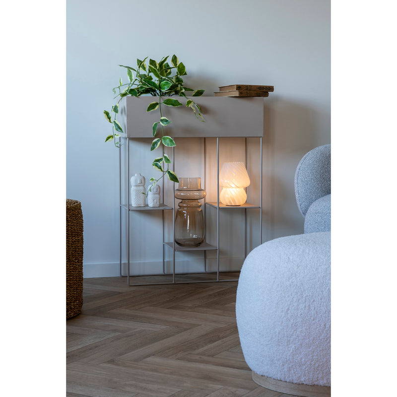 Dimensions Rabo Sand Steel Shelf Planter – 3 Shelves – 60 x 80 cm