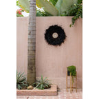 Juju hat Coastal en plumes noires 60 cm en situation
