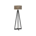 Lampadaire 4 pieds Java noir bicolore 50 cm E27