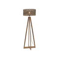 Lampadaire 4 pieds Java naturel bicolore 50 cm E27