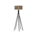 Lampadaire 5 pieds Java noir bicolore 50 cm E27