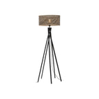Lampadaire 5 pieds Java noir bicolore 50 cm E27