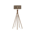 Lampadaire 5 pieds Java naturel bicolore 50 cm E27