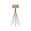 Lampadaire 5 pieds Java bambou naturel 50 cm E27