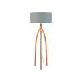 Lampadaire Annapurna bambou gris clair 159 cm E27